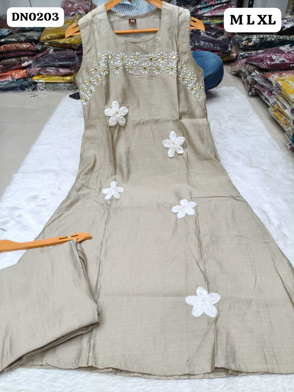 Cotton Embroidered Kurti