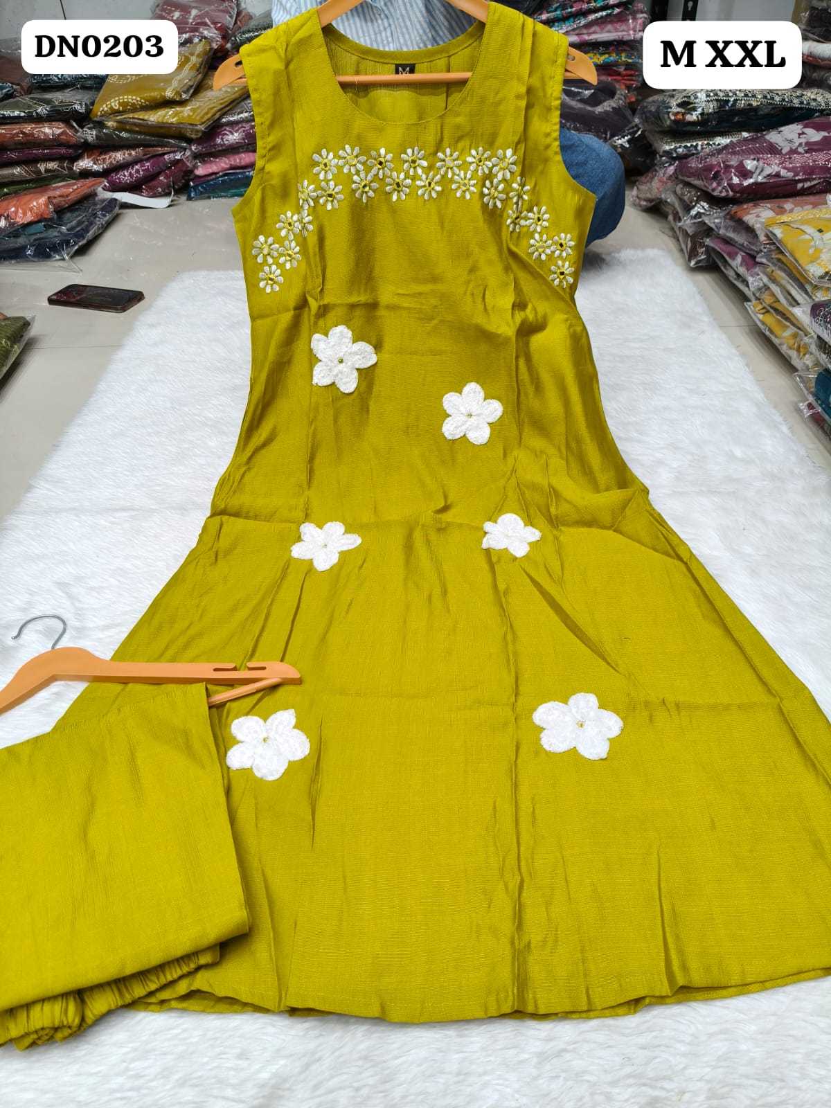Cotton Embroidered Kurti