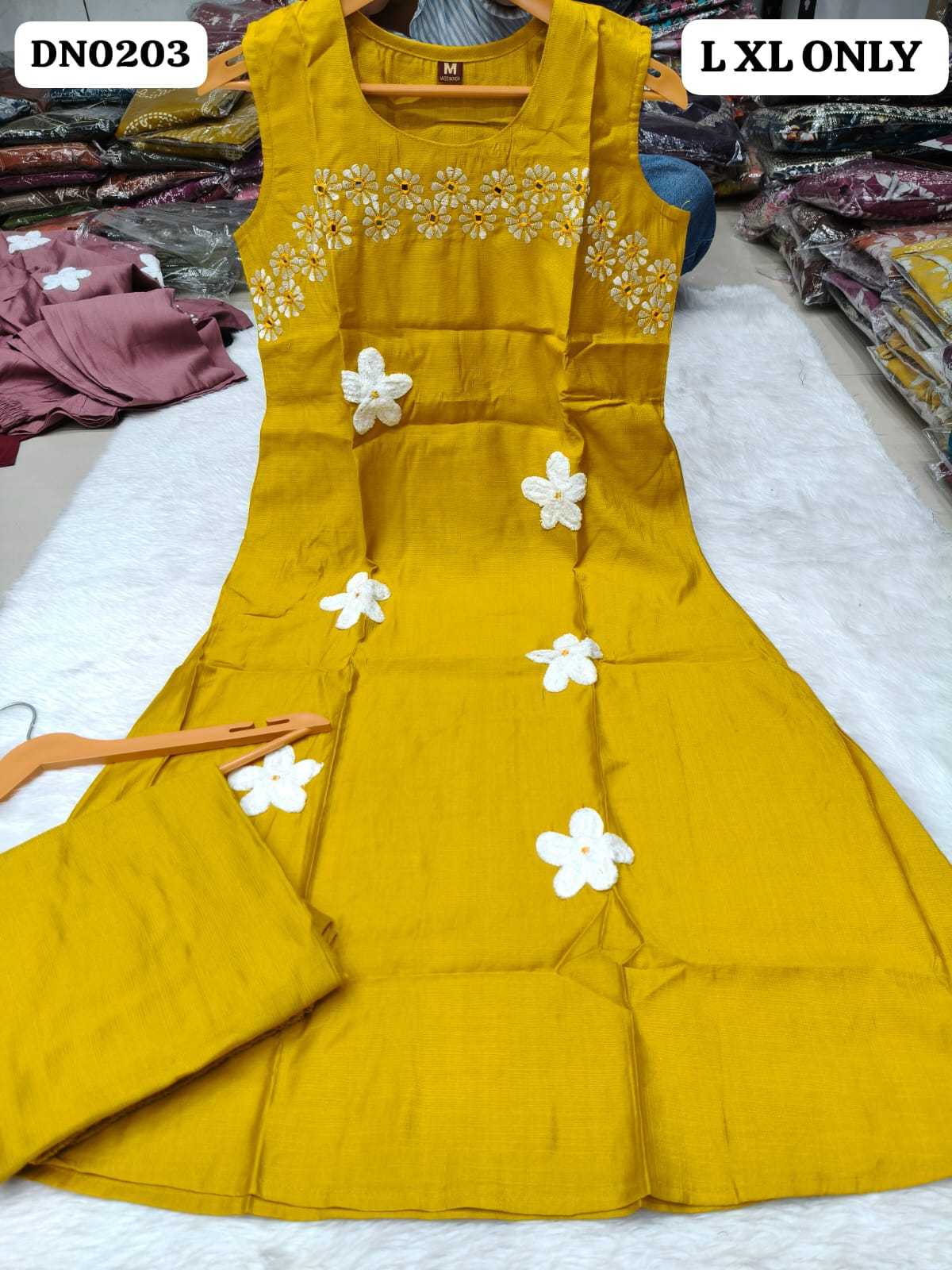 Cotton Embroidered Kurti