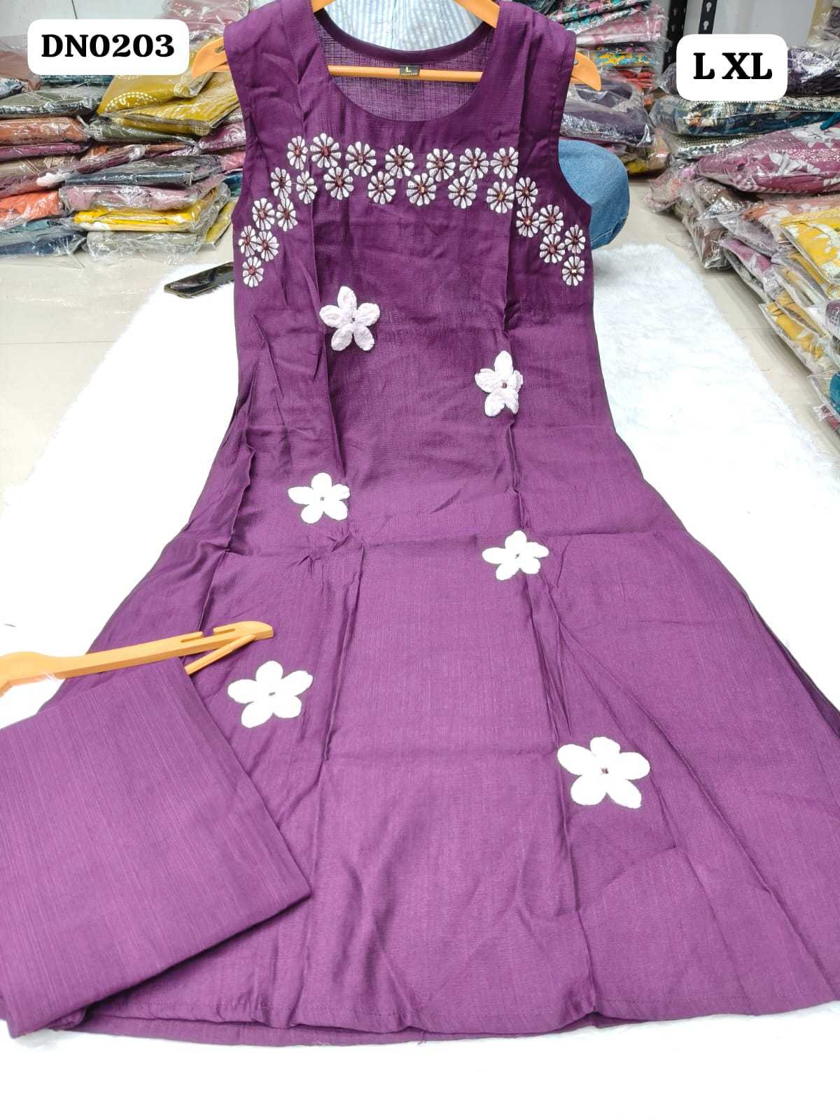 Cotton Embroidered Kurti