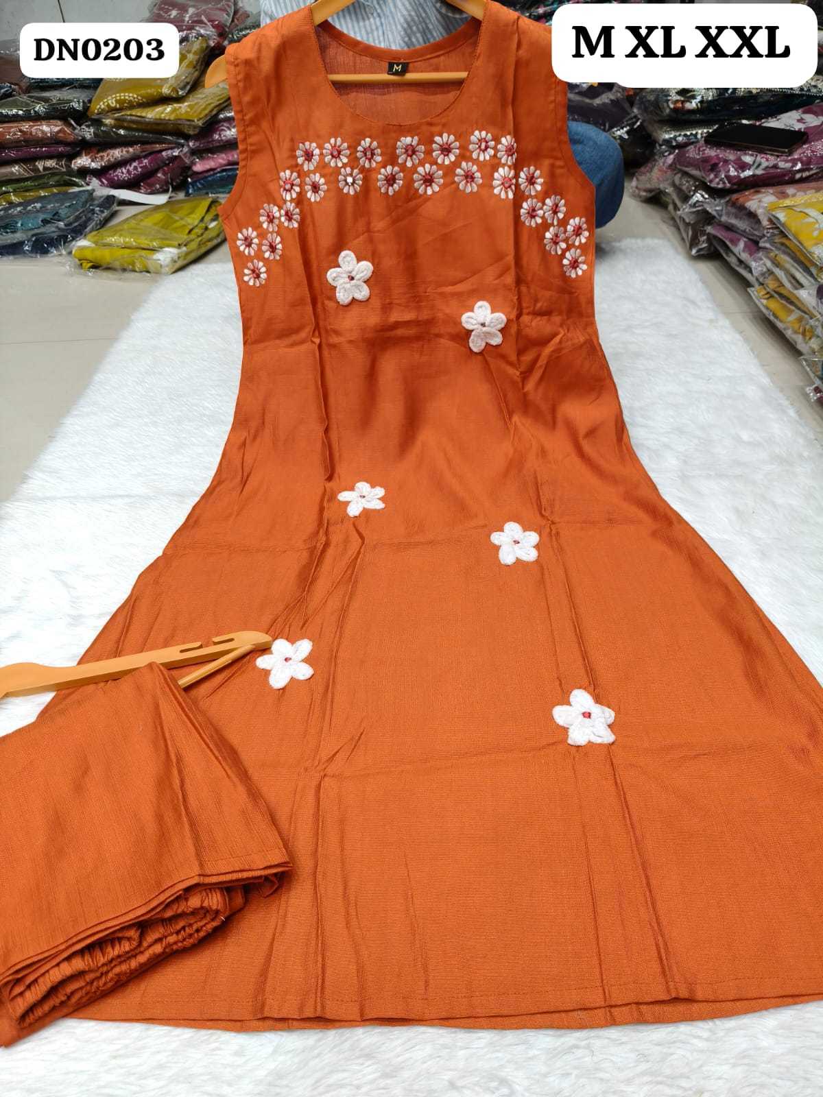Cotton Embroidered Kurti