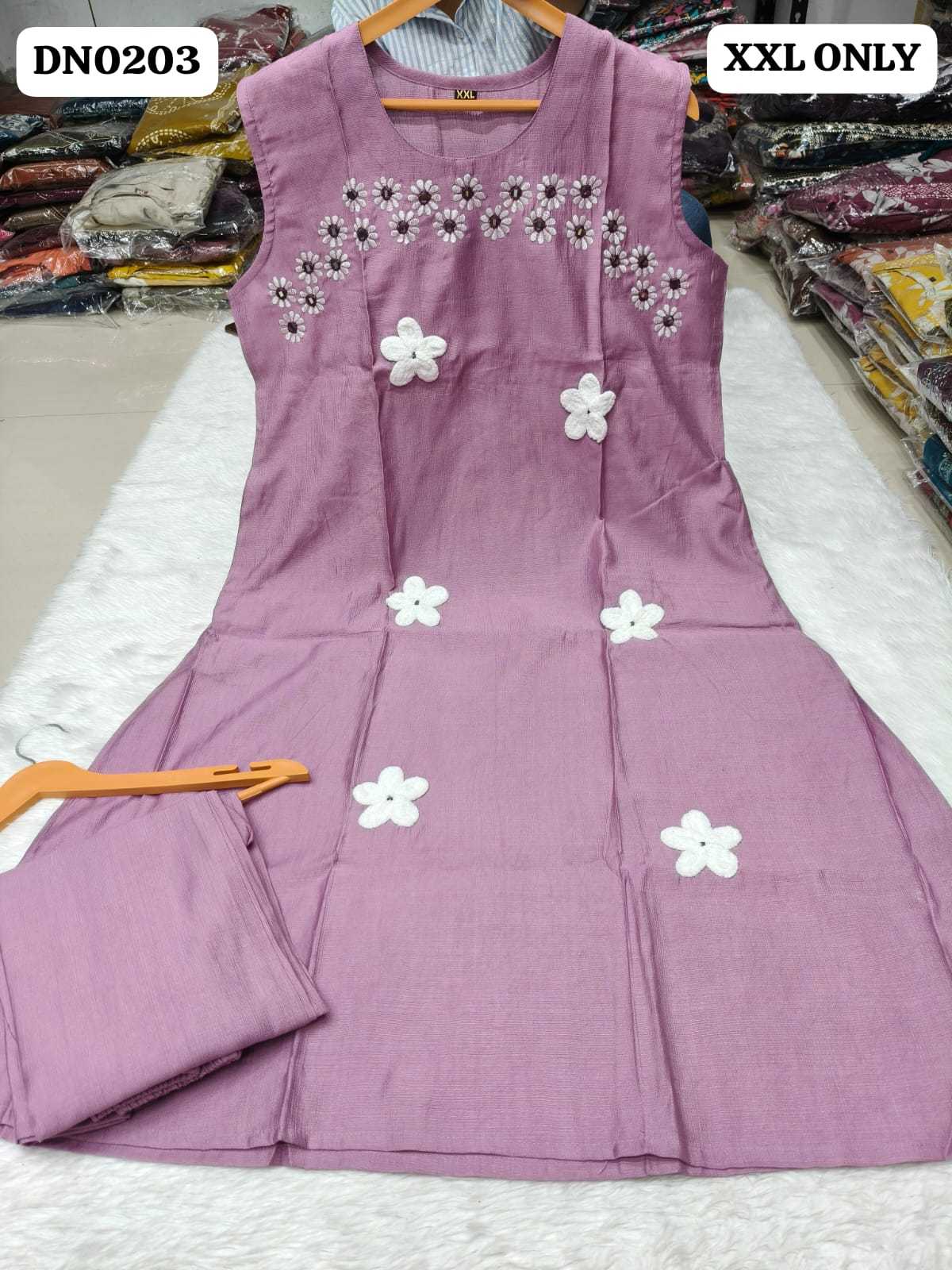 Cotton Embroidered Kurti