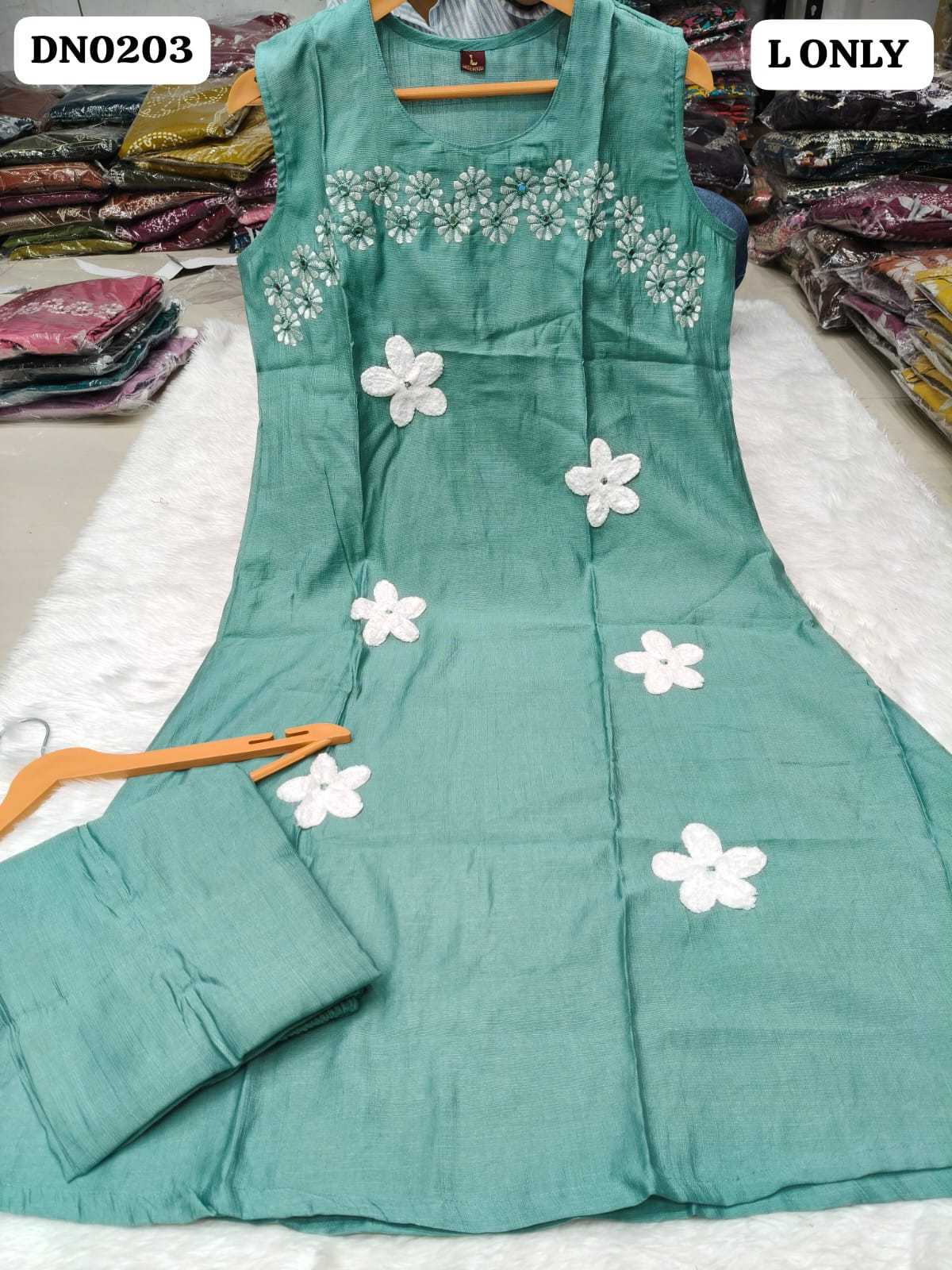 Cotton Embroidered Kurti