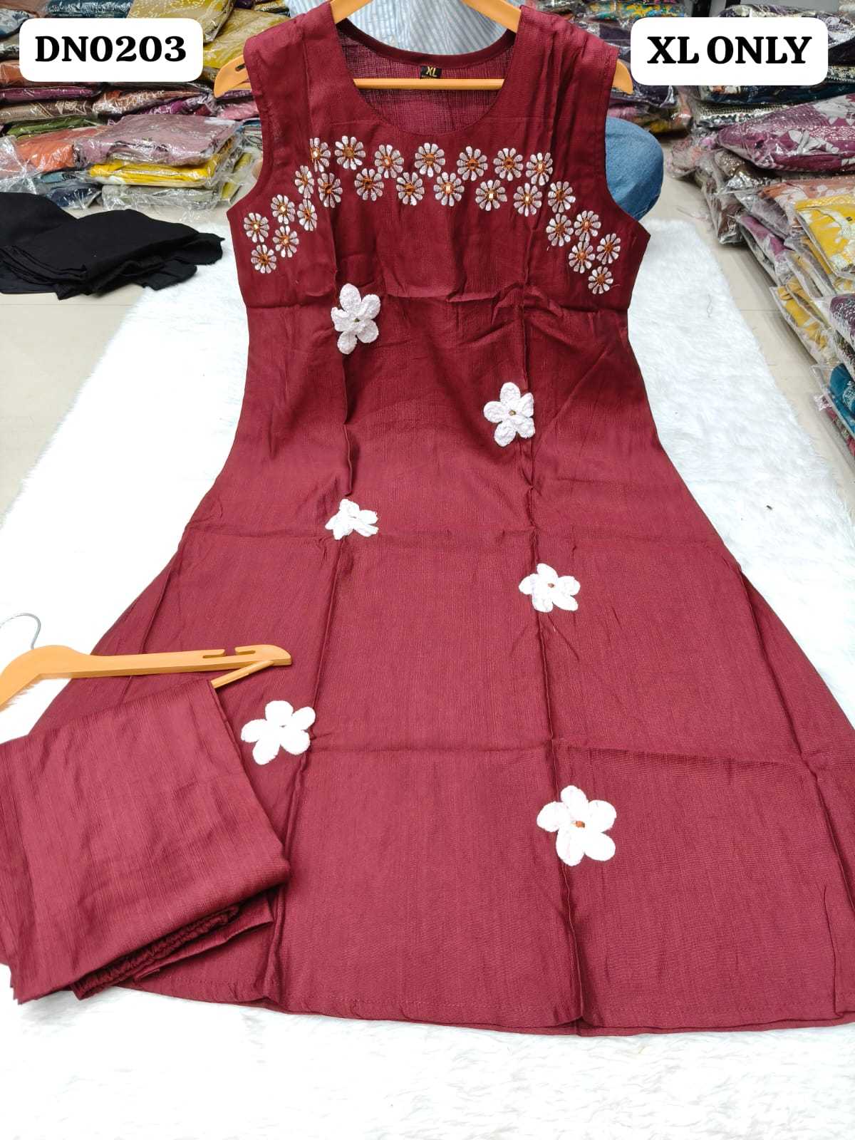 Cotton Embroidered Kurti