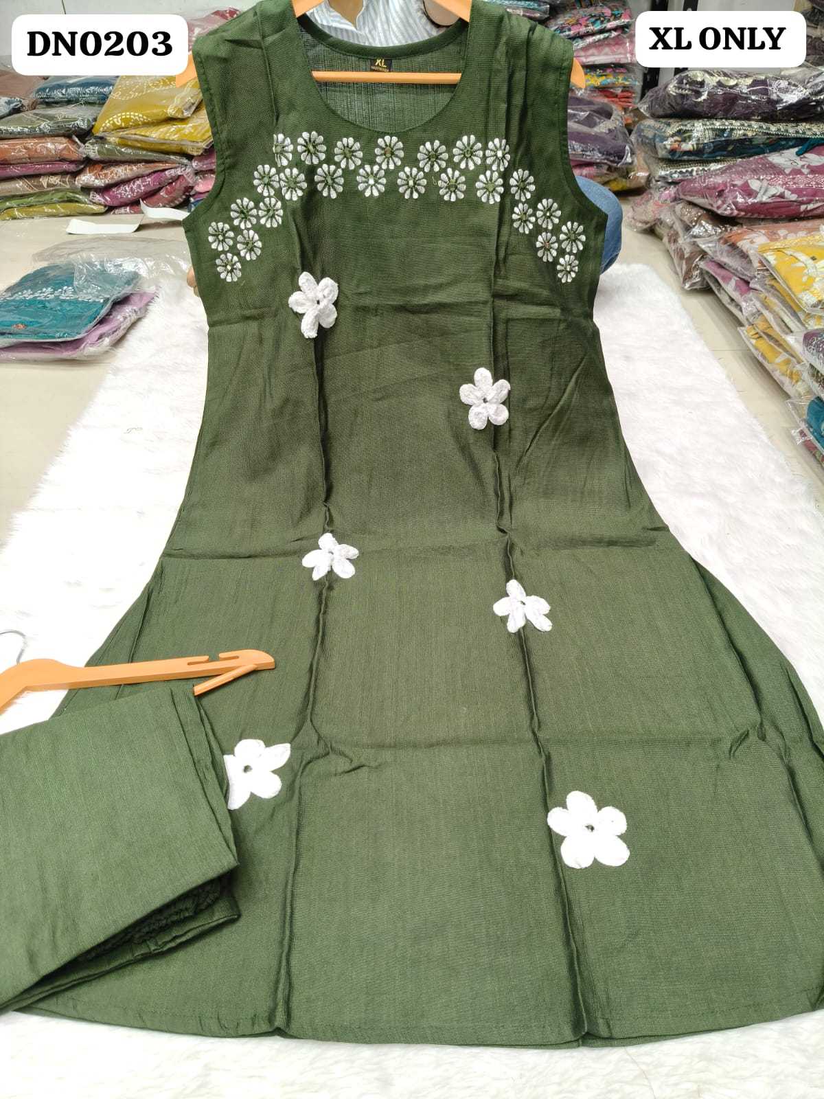 Cotton Embroidered Kurti