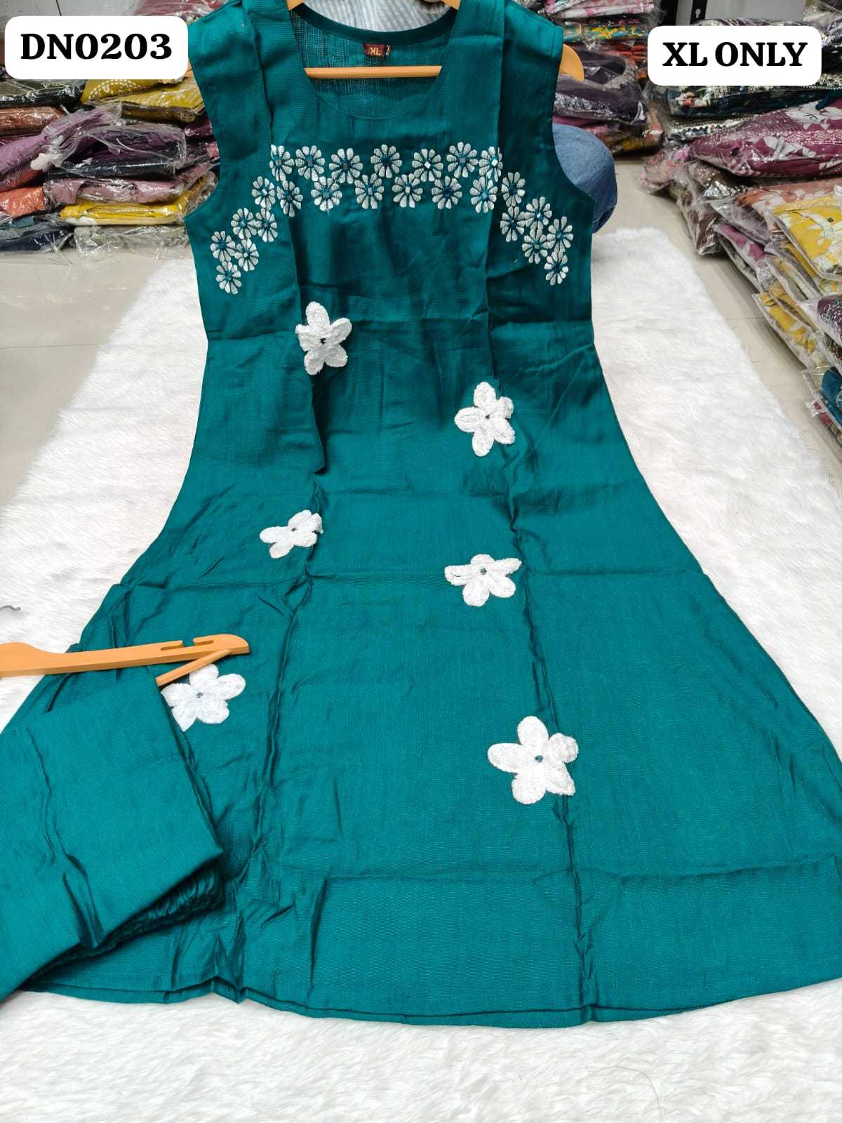 Cotton Embroidered Kurti
