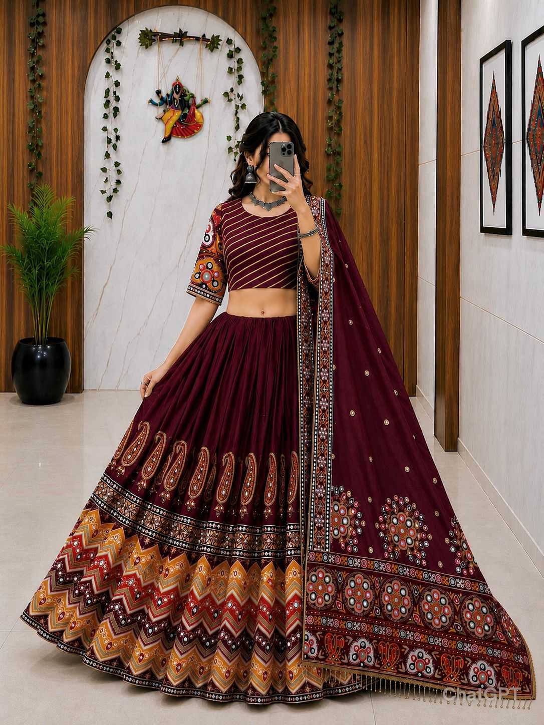 Cotton Designer Lehenga