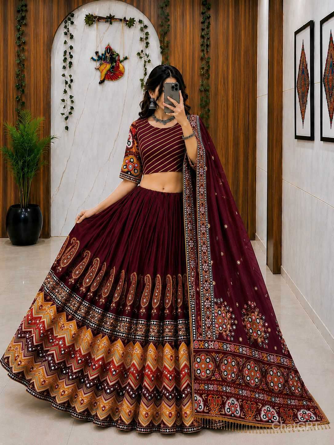 Cotton Designer Lehenga