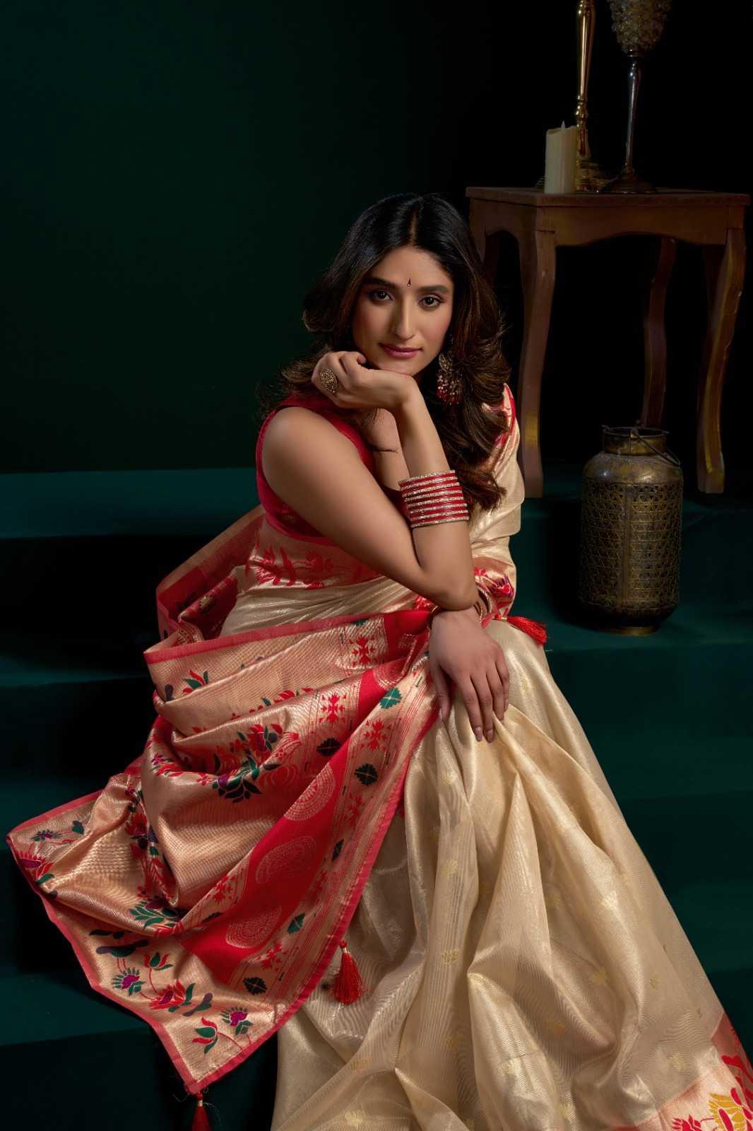 Gobuni Seerat Tissue Designer Saree