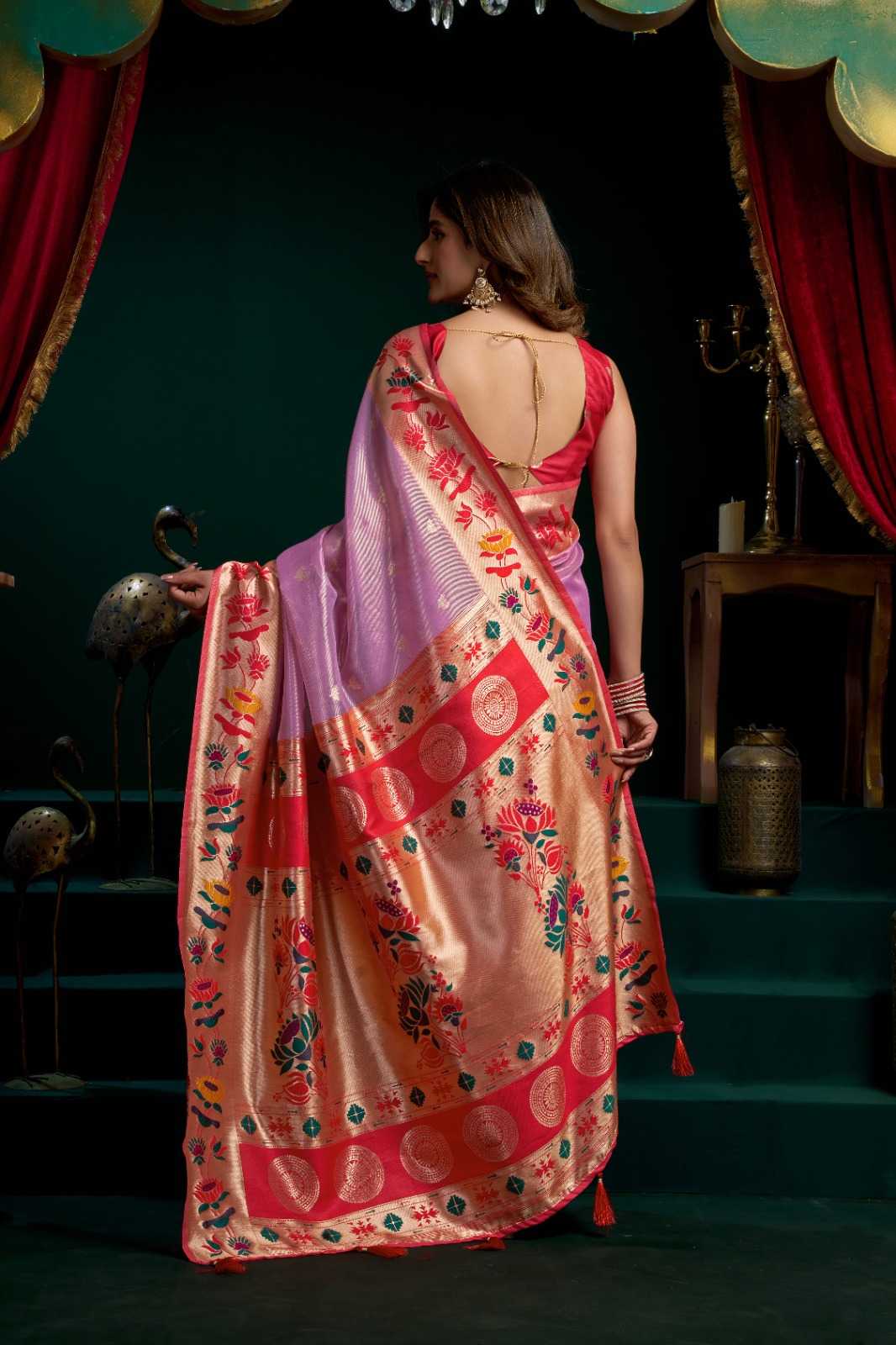 Gobuni Seerat Tissue Designer Saree
