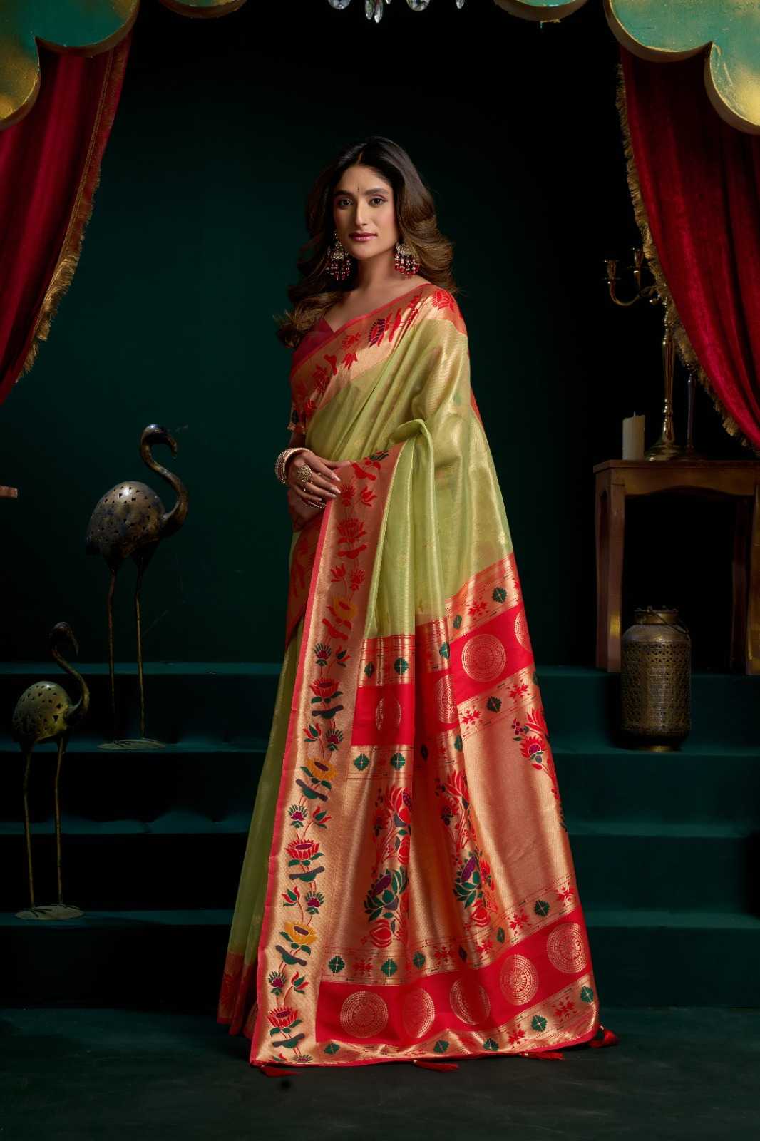 Gobuni Seerat Tissue Designer Saree