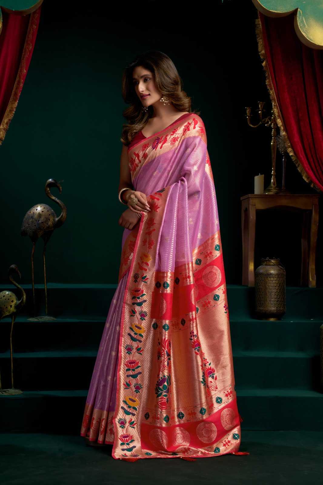 Gobuni Seerat Tissue Designer Saree