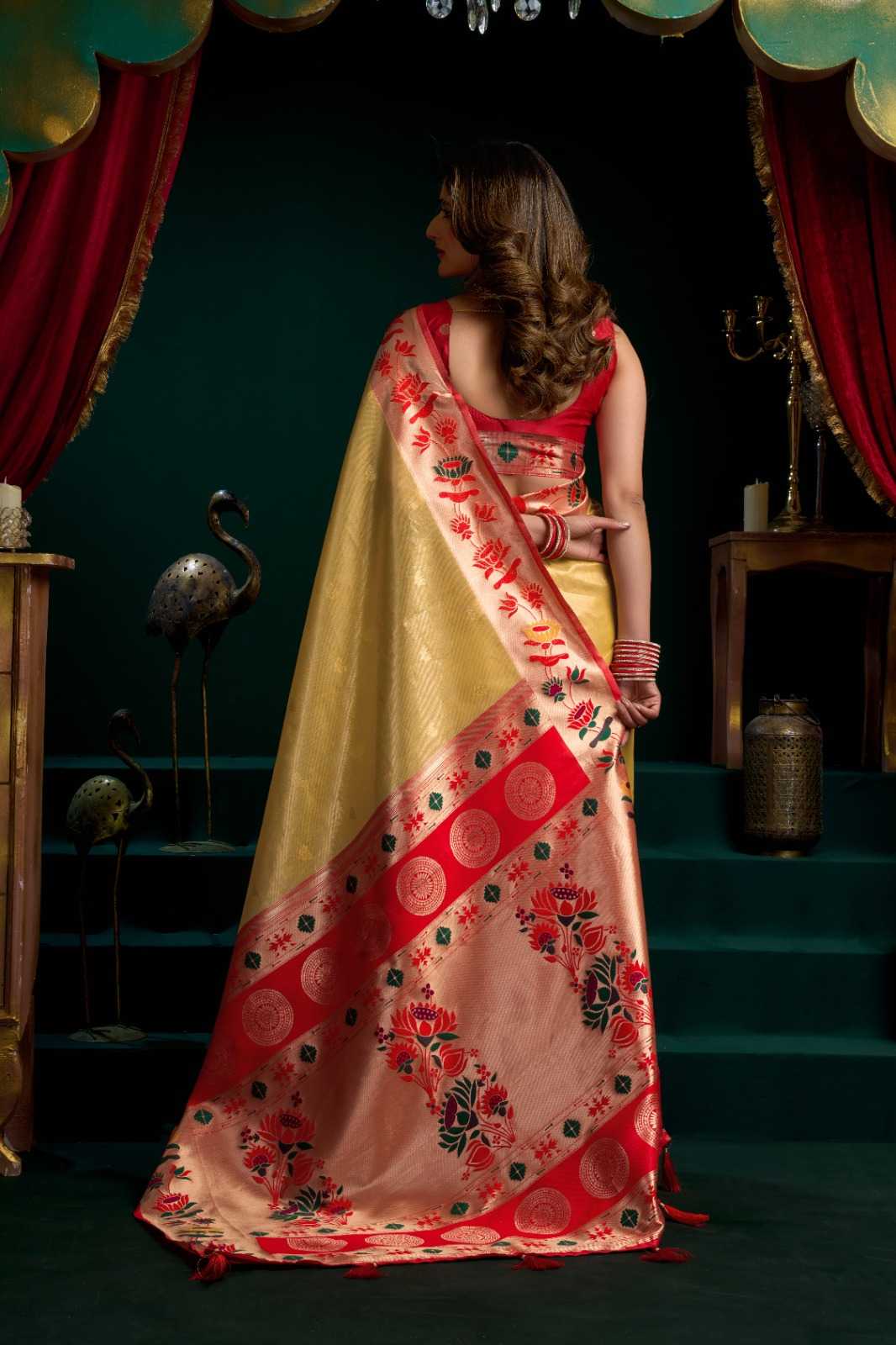 Gobuni Seerat Tissue Designer Saree