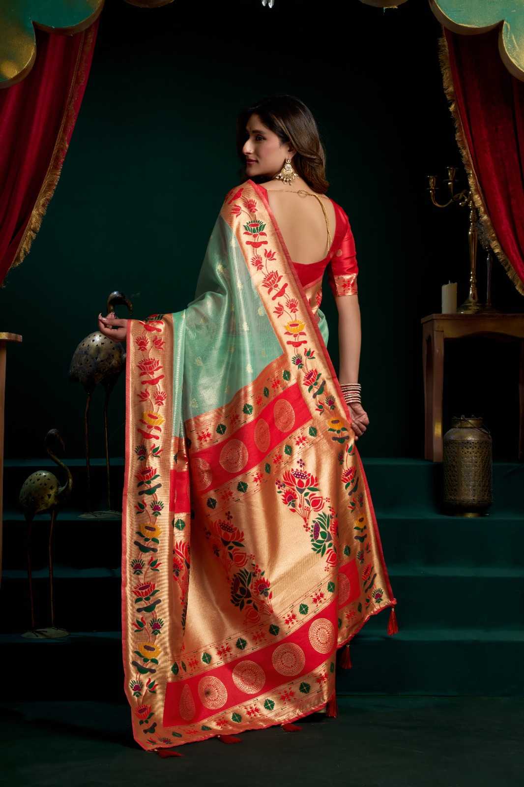 Gobuni Seerat Tissue Designer Saree