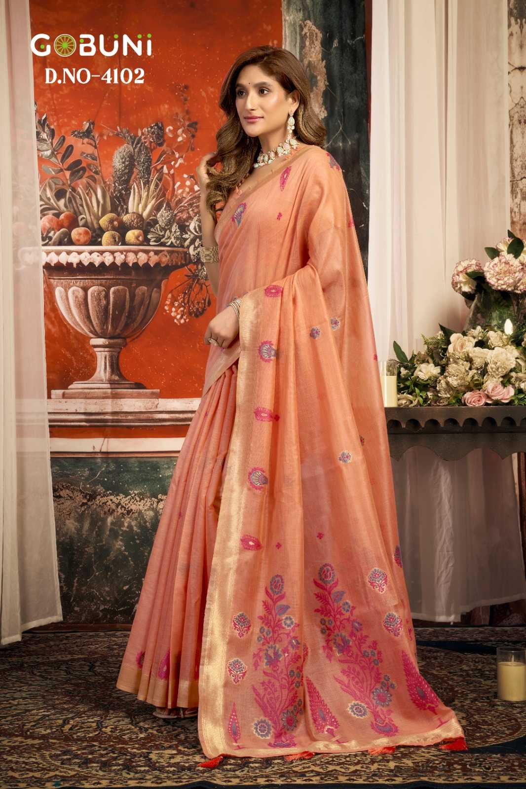 Zari Border Saree