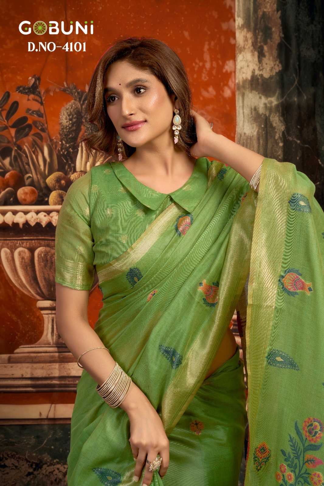 Zari Border Saree