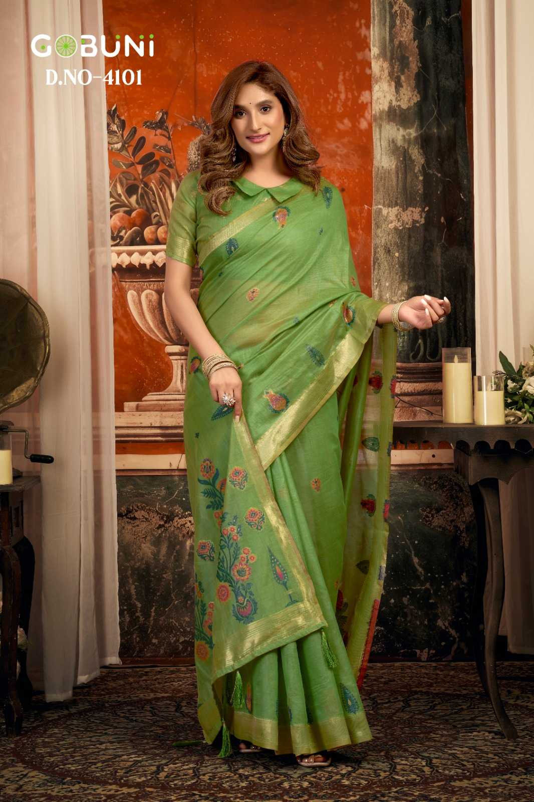 Zari Border Saree