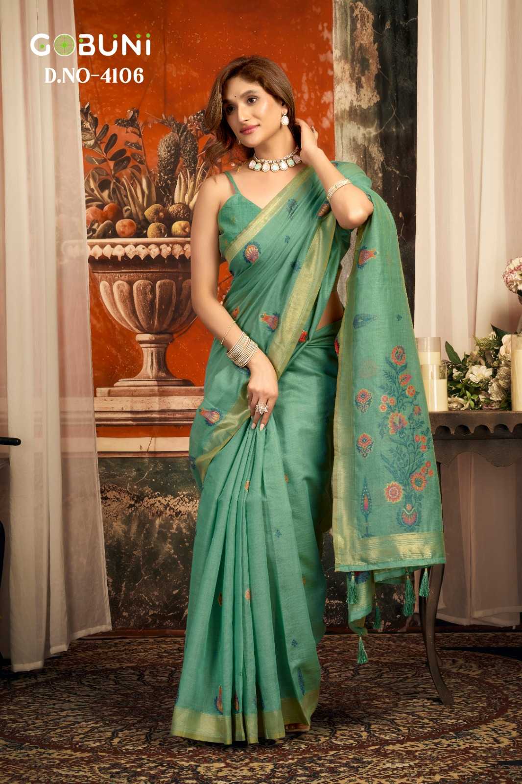 Zari Border Saree