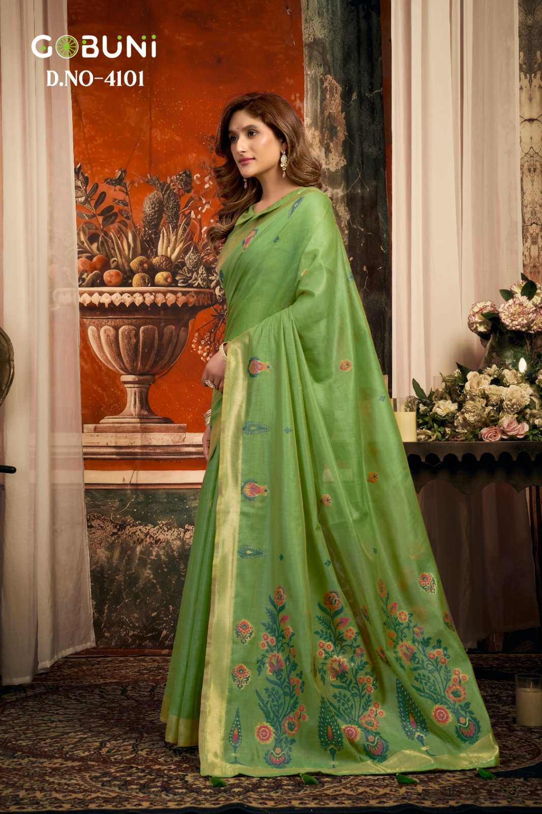 Zari Border Saree