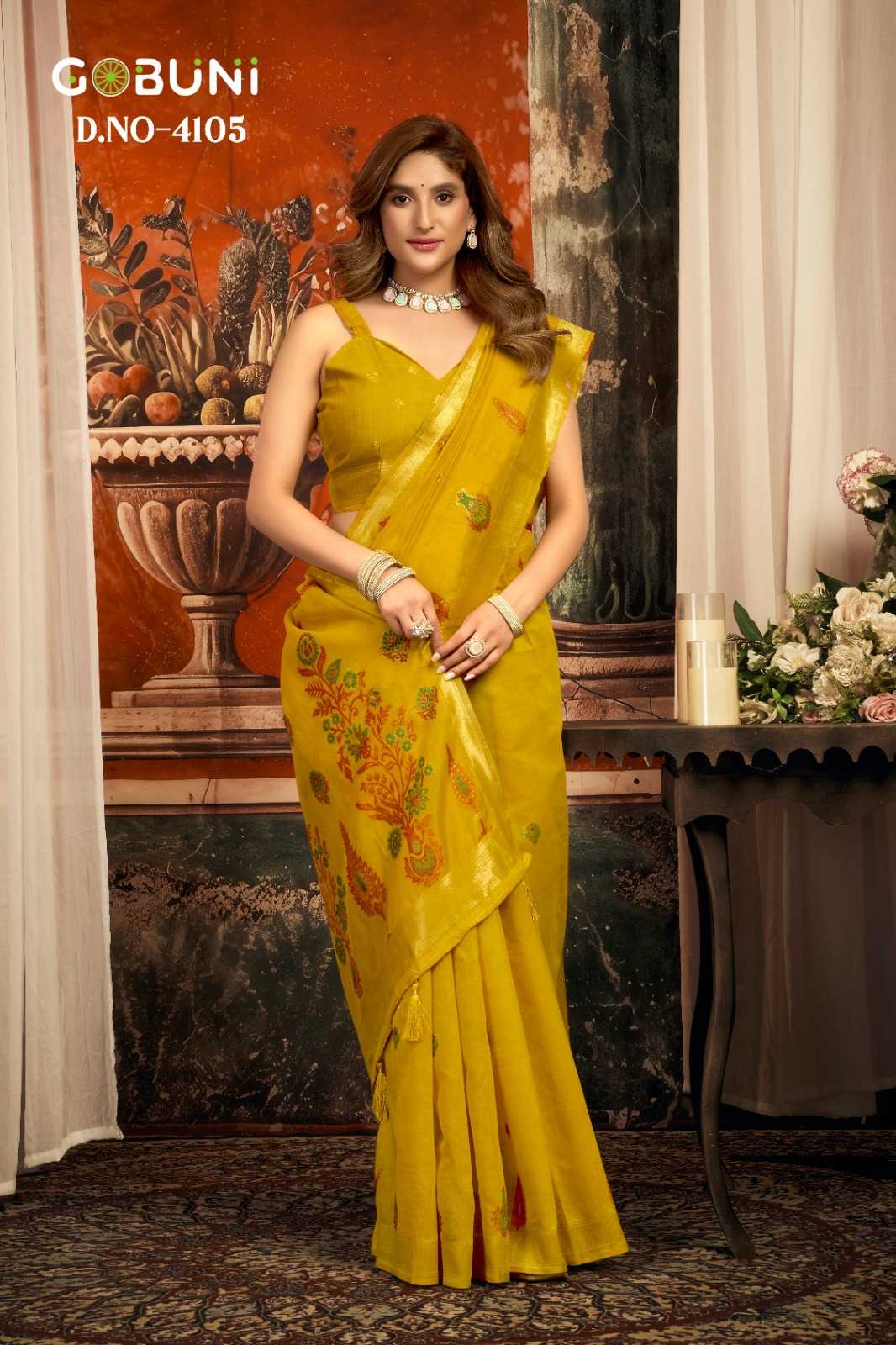 Zari Border Saree