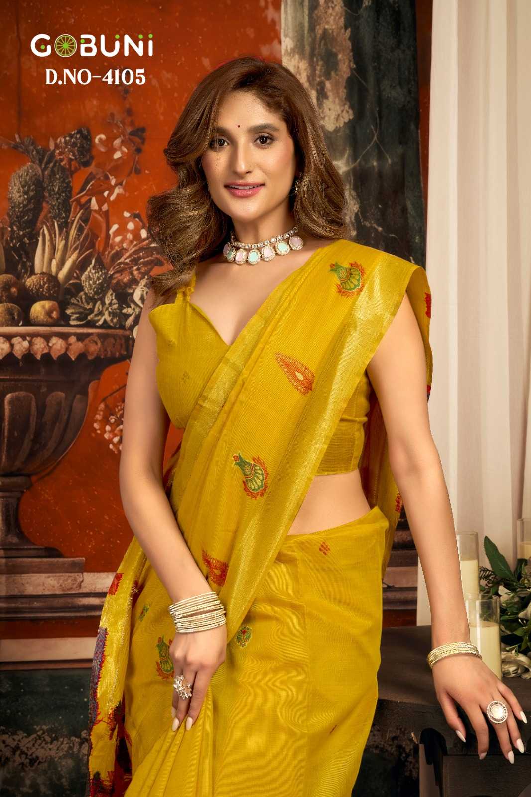 Zari Border Saree