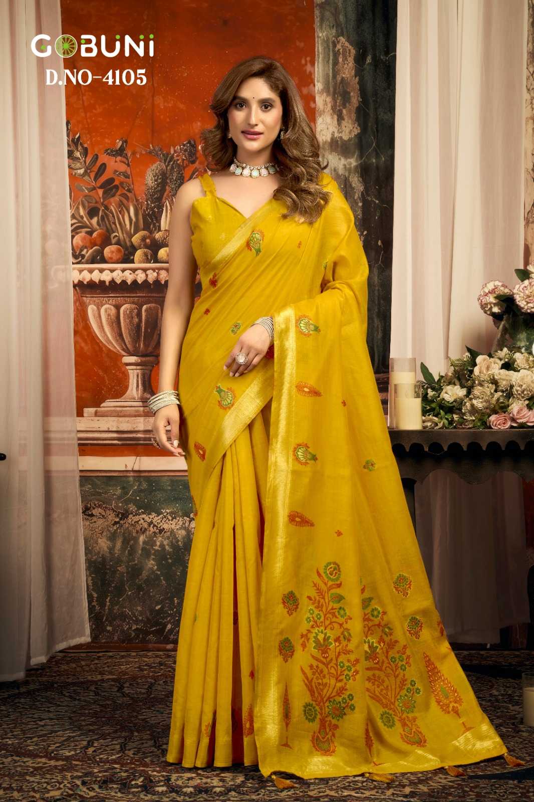 Zari Border Saree