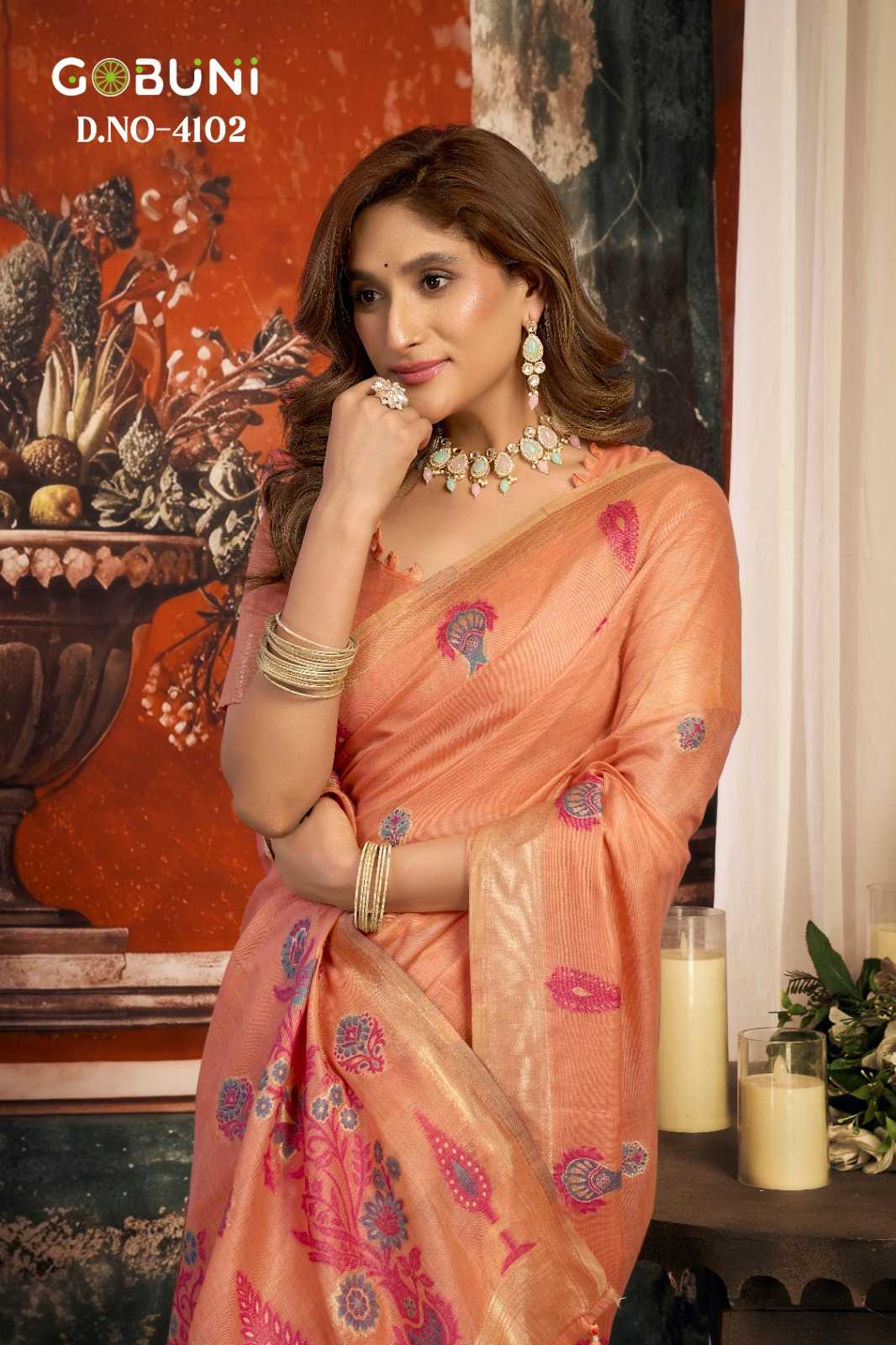 Zari Border Saree