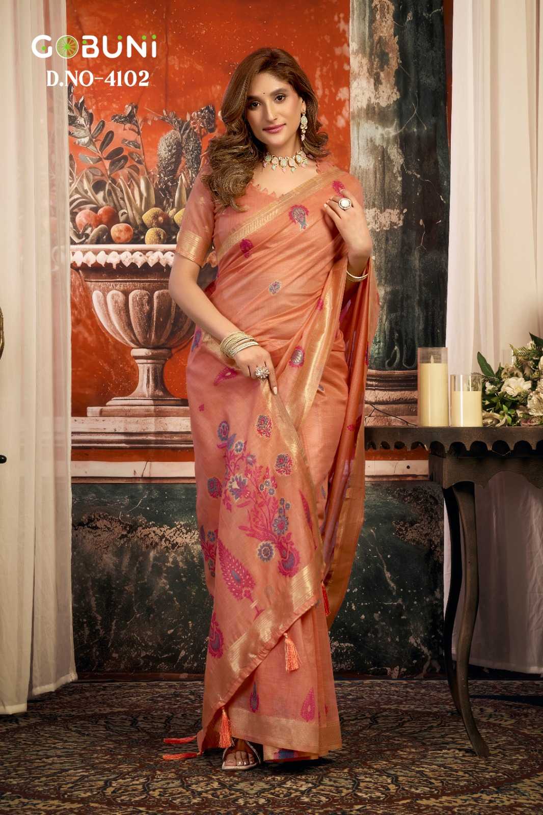 Zari Border Saree