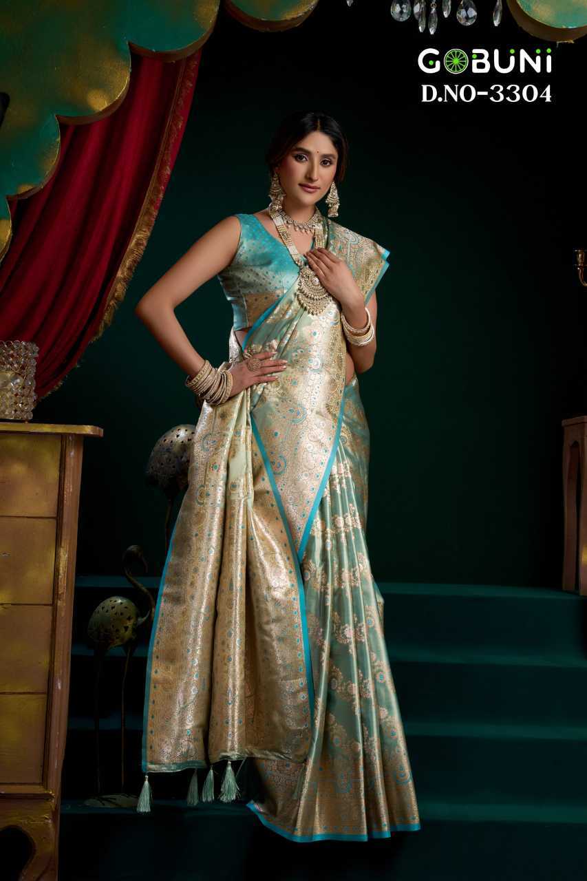 Satin Silk Designer Saree