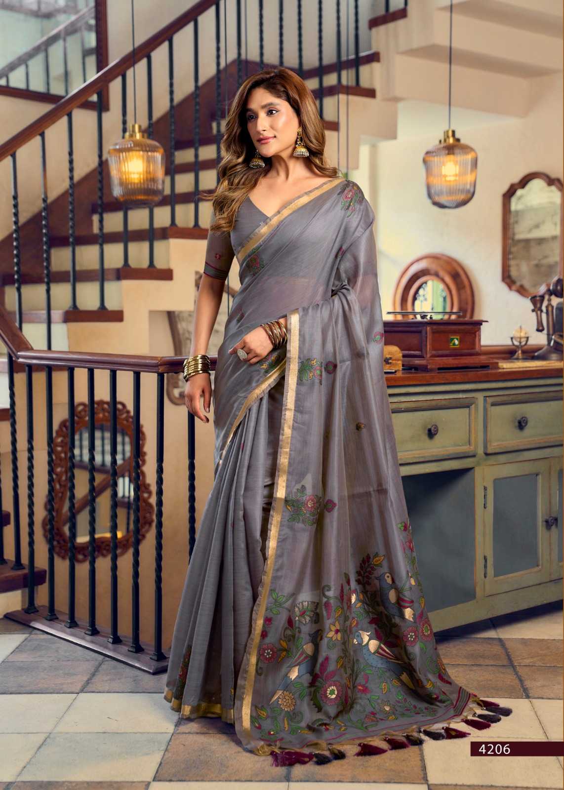 Cotton Designer Saree