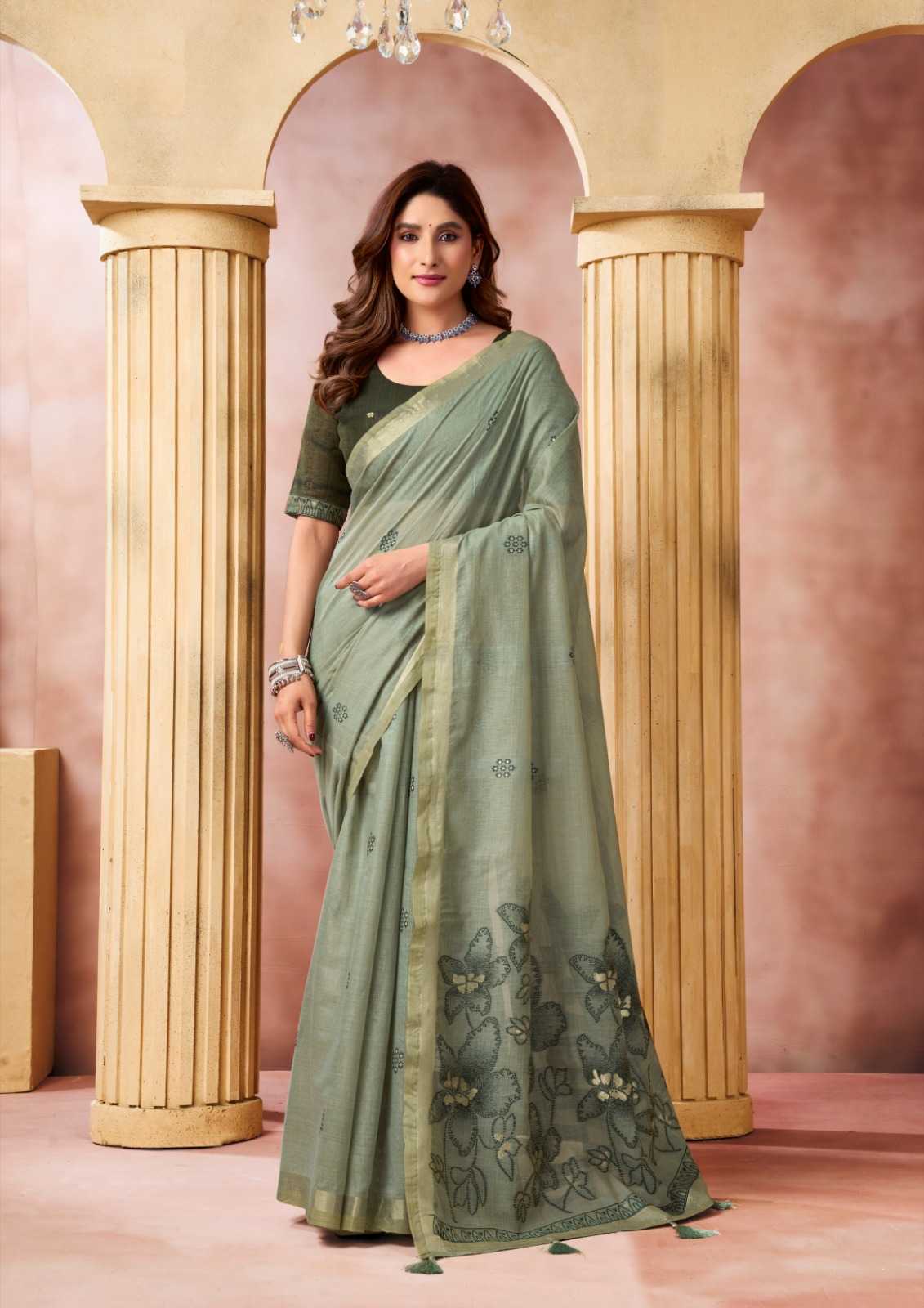 Cotton Designer Saree