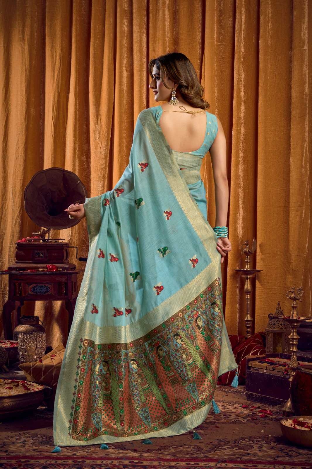 Gobuni Shruti Cotton Designer Saree