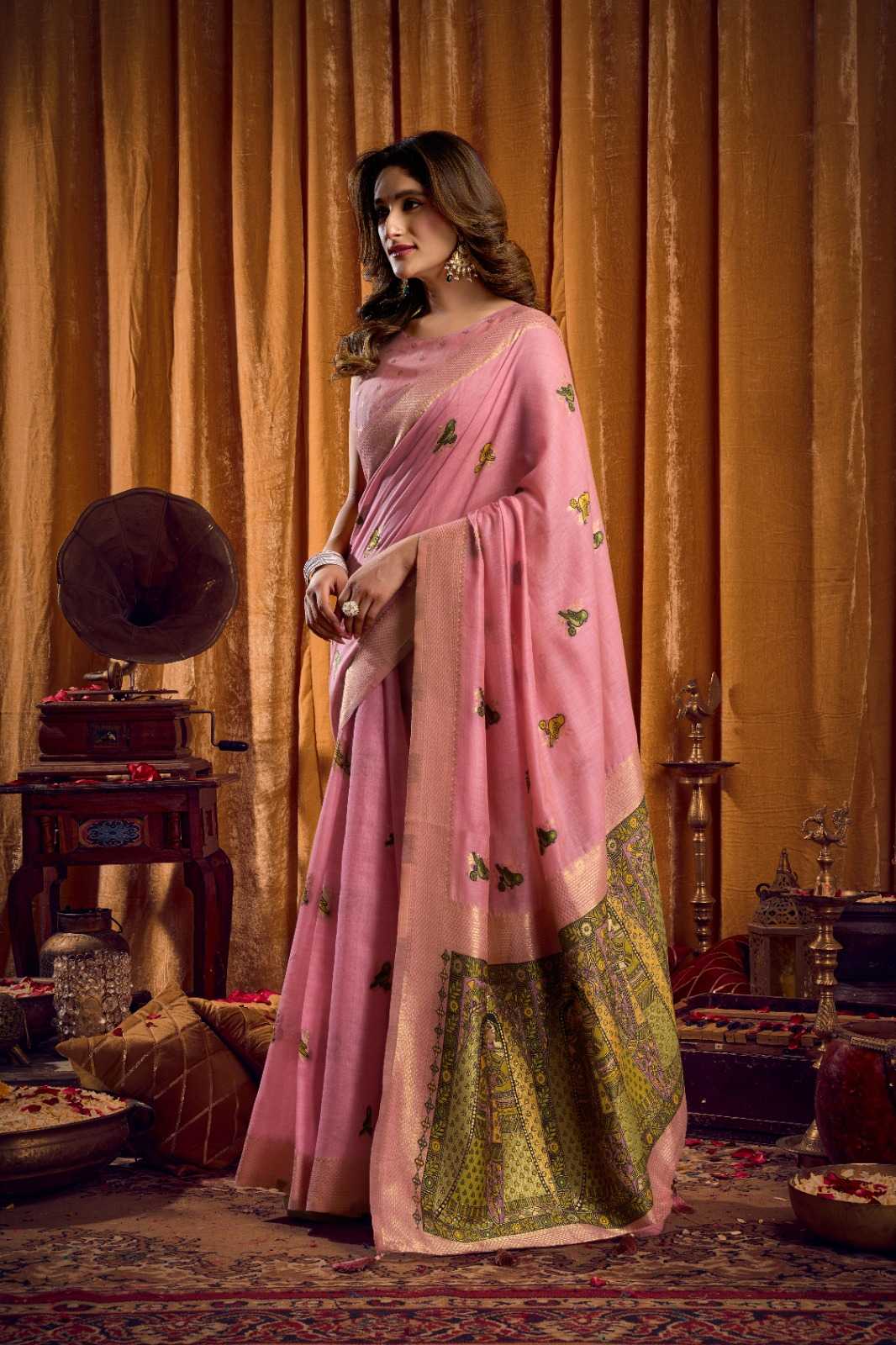 Gobuni Shruti Cotton Designer Saree