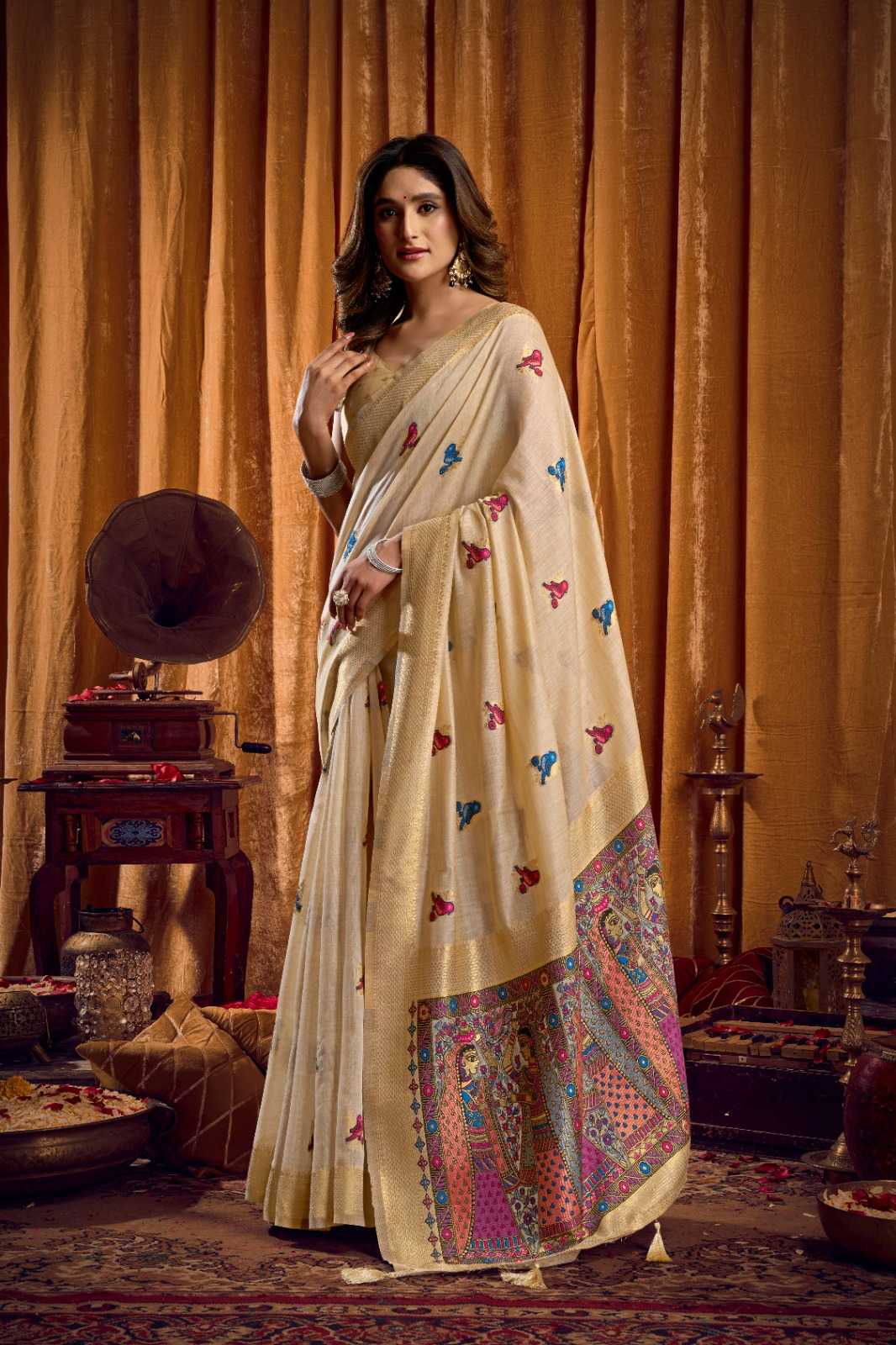 Gobuni Shruti Cotton Designer Saree
