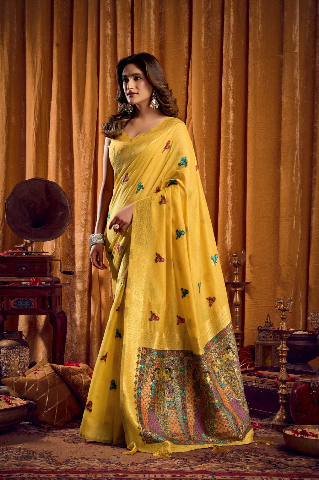 Gobuni Shruti Cotton Designer Saree