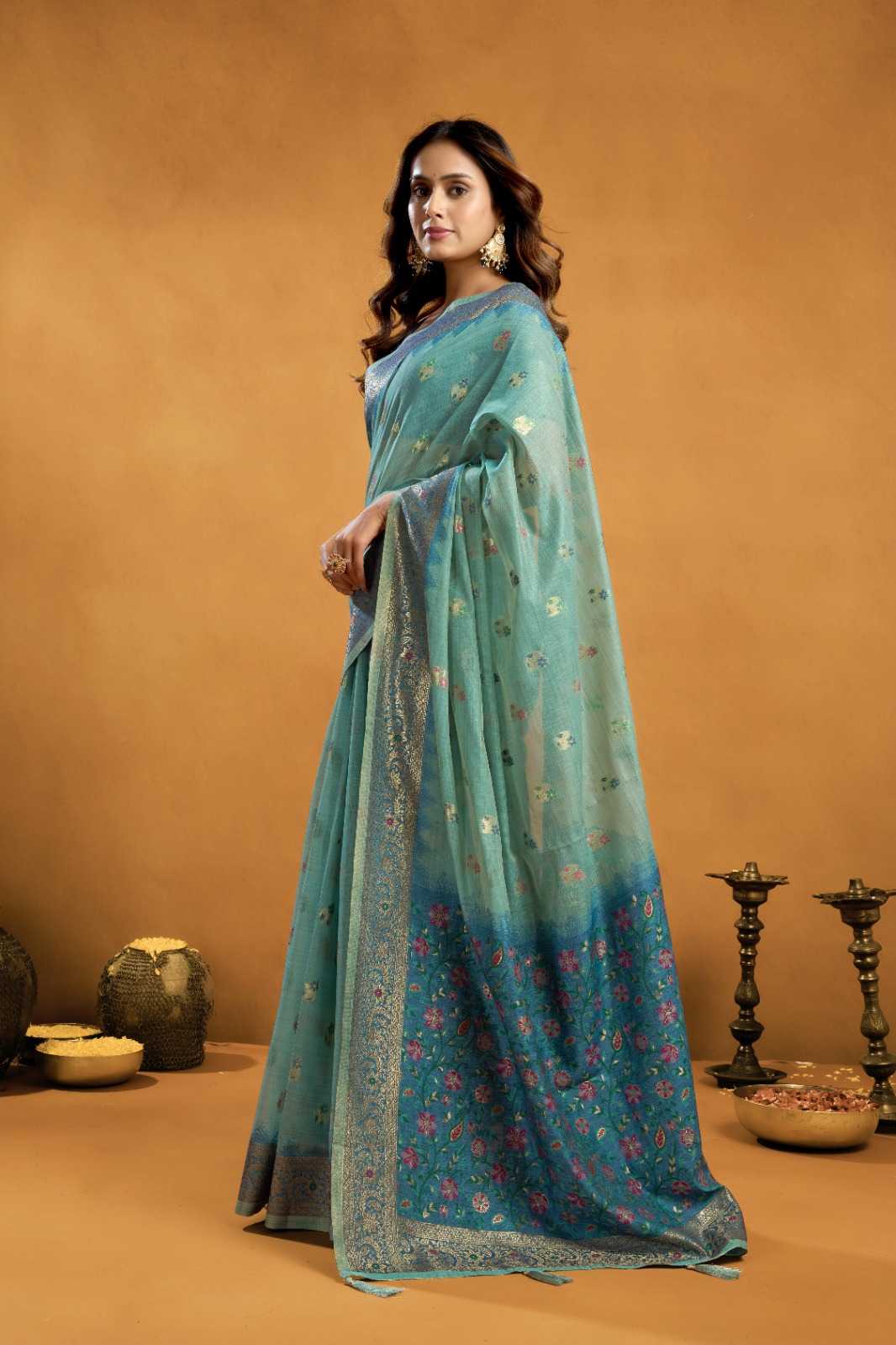 Cotton Designer Saree
