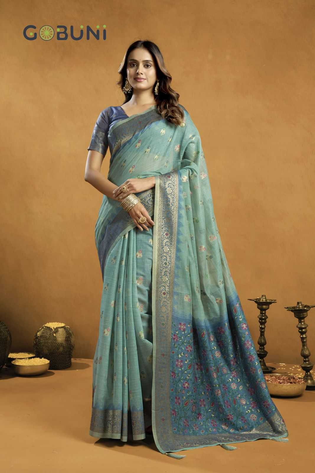 Cotton Party Wear Saree