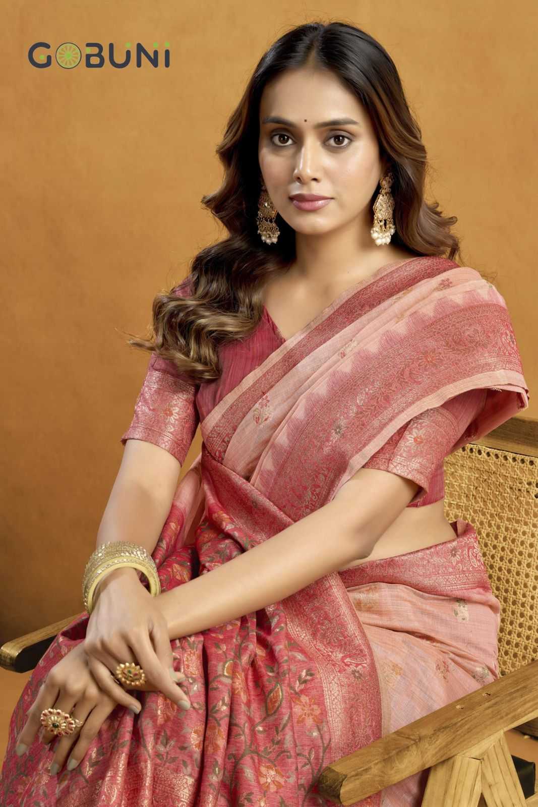Cotton Party Wear Saree