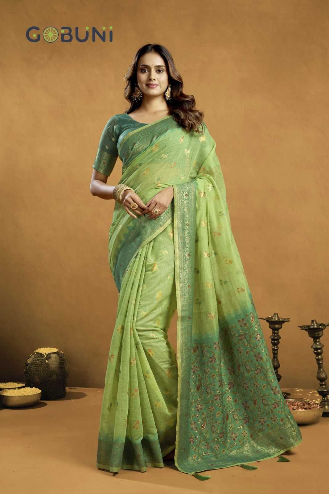 Cotton Party Wear Saree