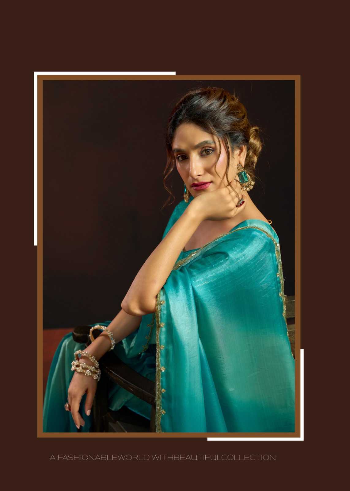 Gobuni Sudha Satin Printed Saree