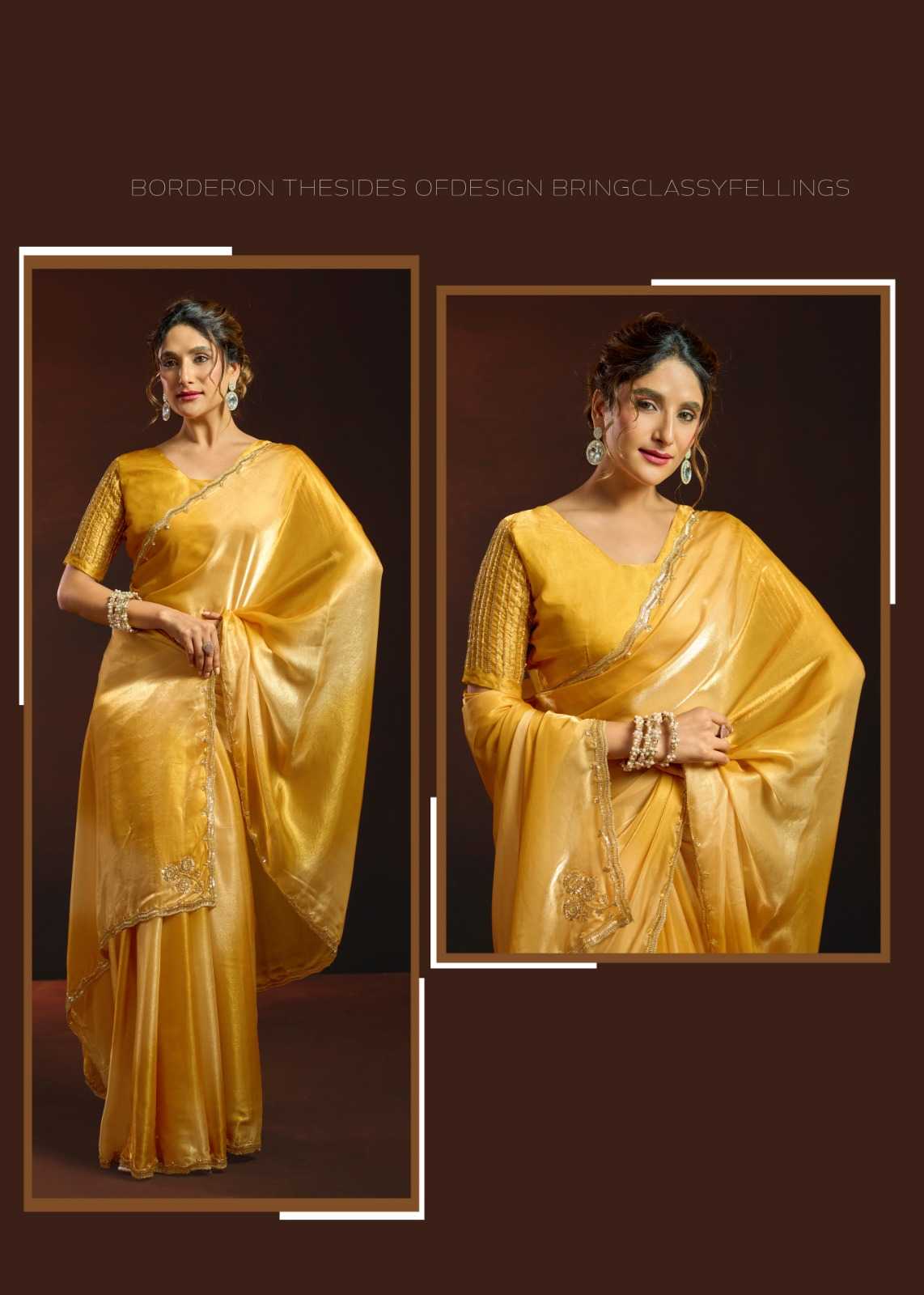 Gobuni Sudha Satin Printed Saree