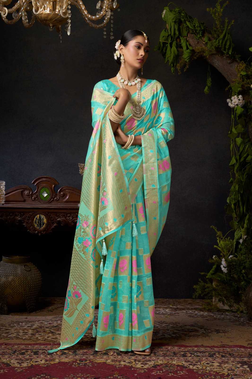 Organza Designer Saree