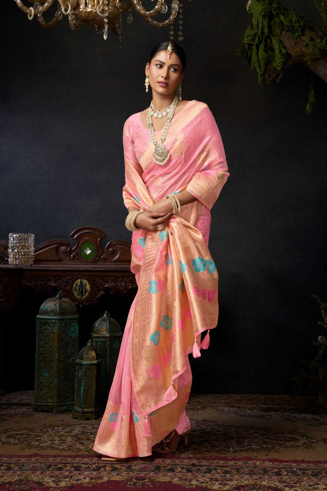 Organza Designer Saree