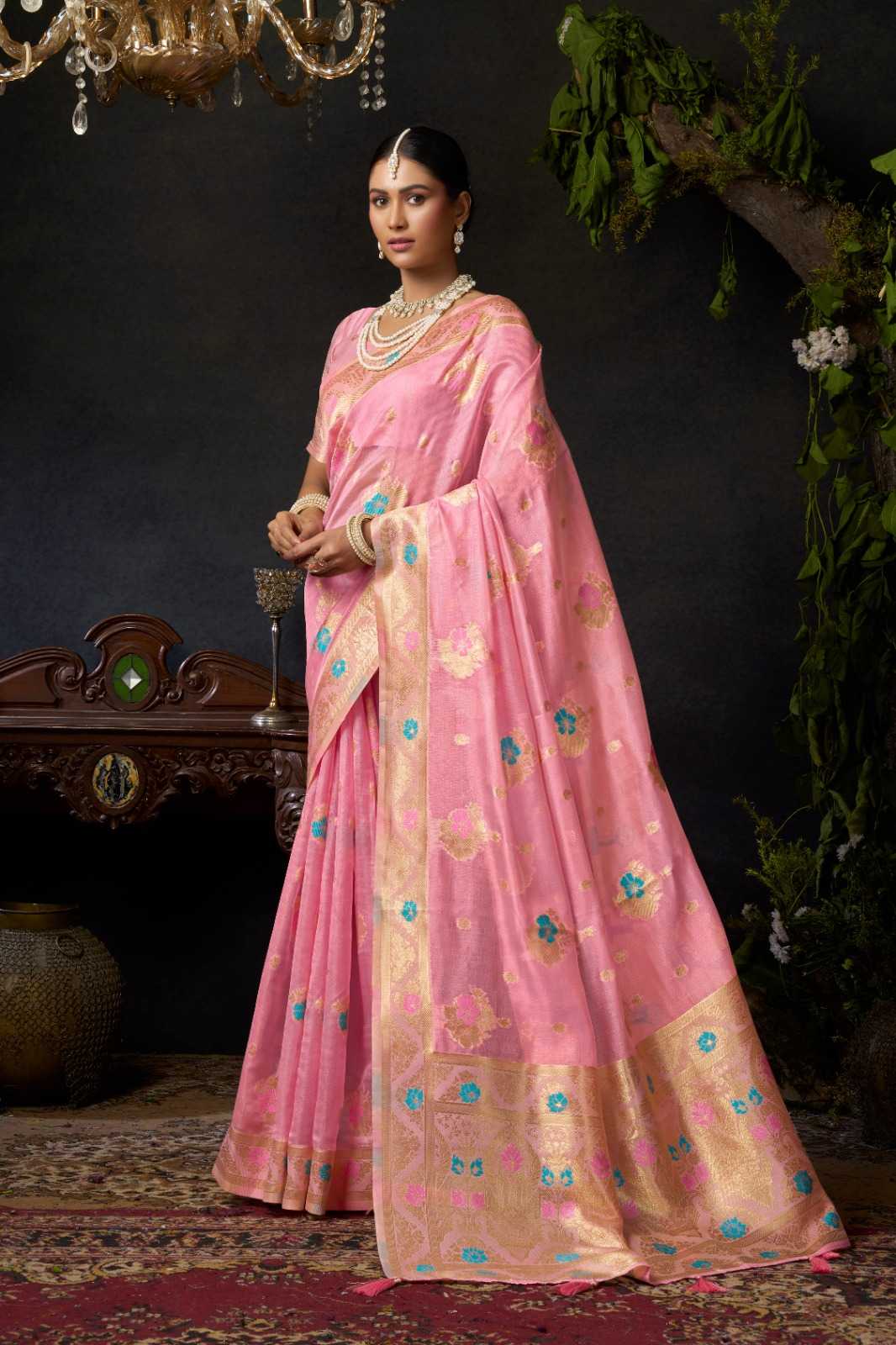 Organza Designer Saree