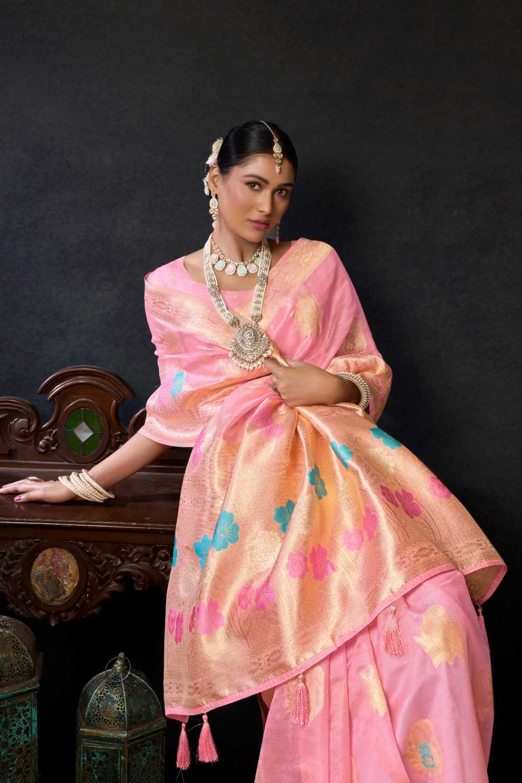 Organza Designer Saree