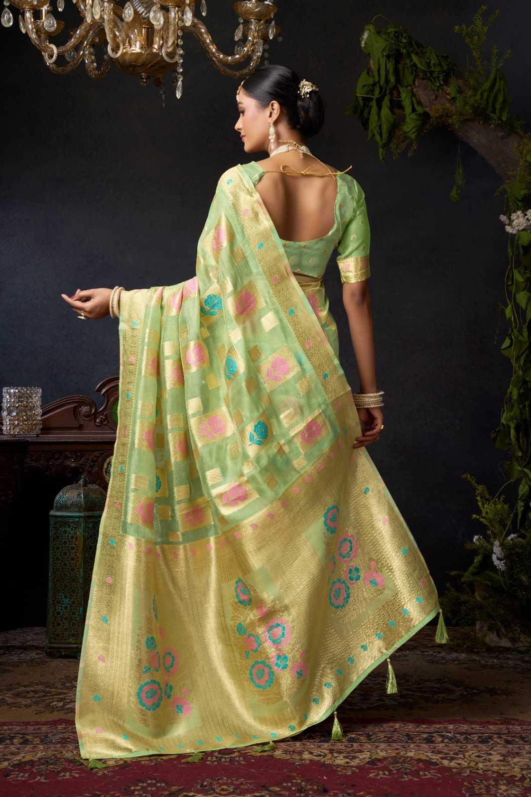 Organza Designer Saree