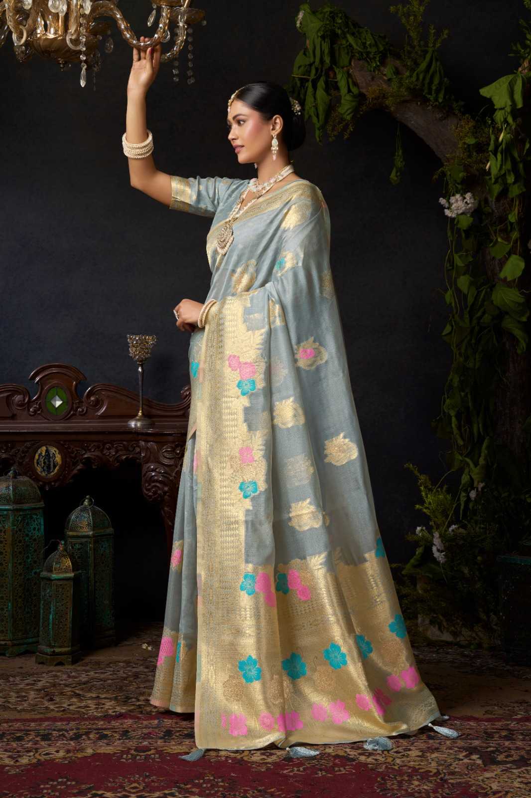 Organza Designer Saree