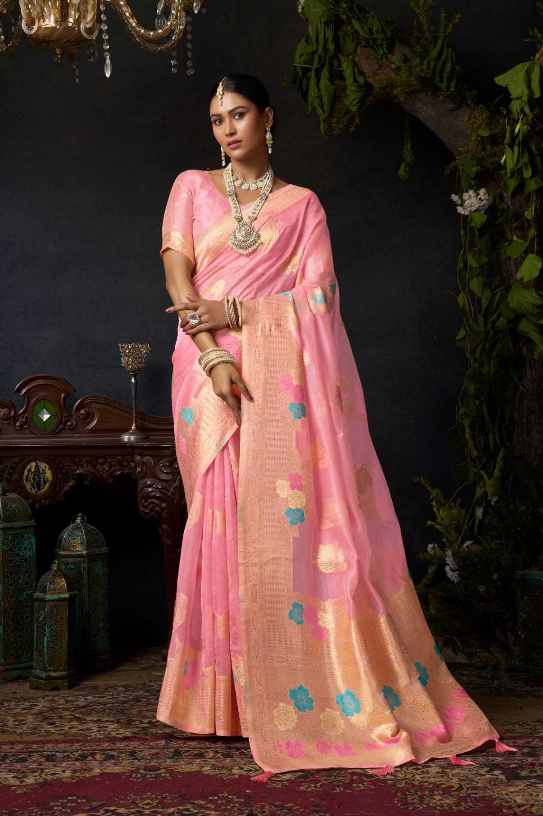 Organza Designer Saree