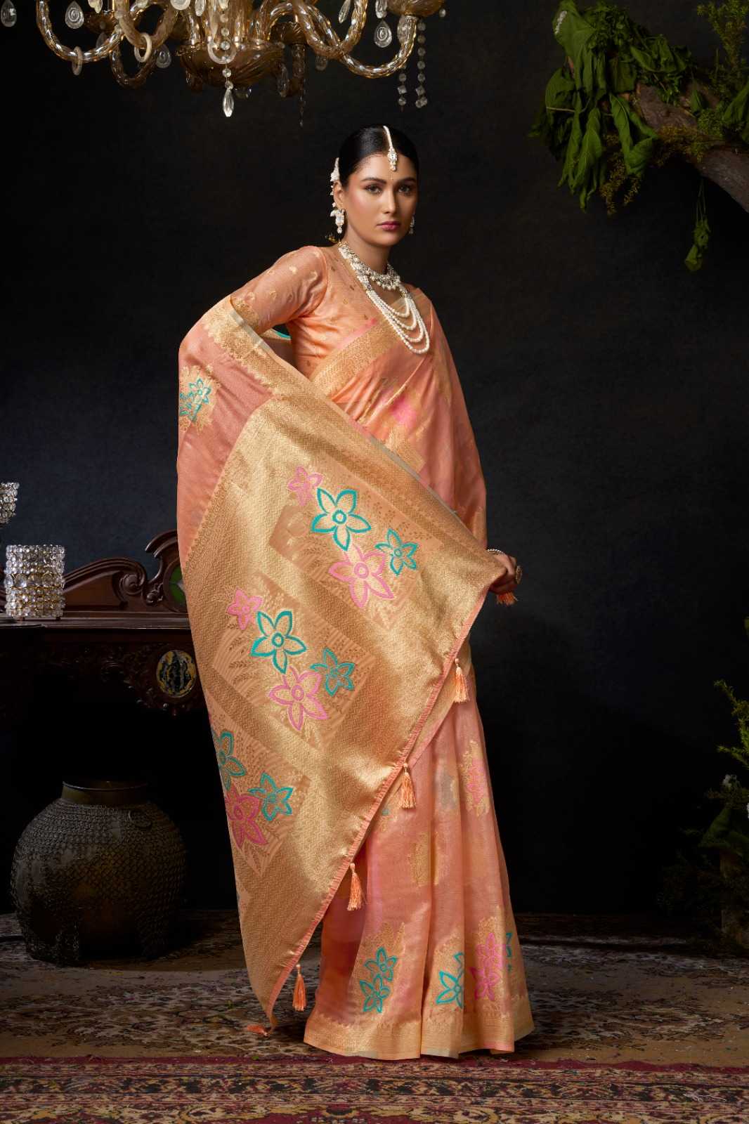 Organza Designer Saree