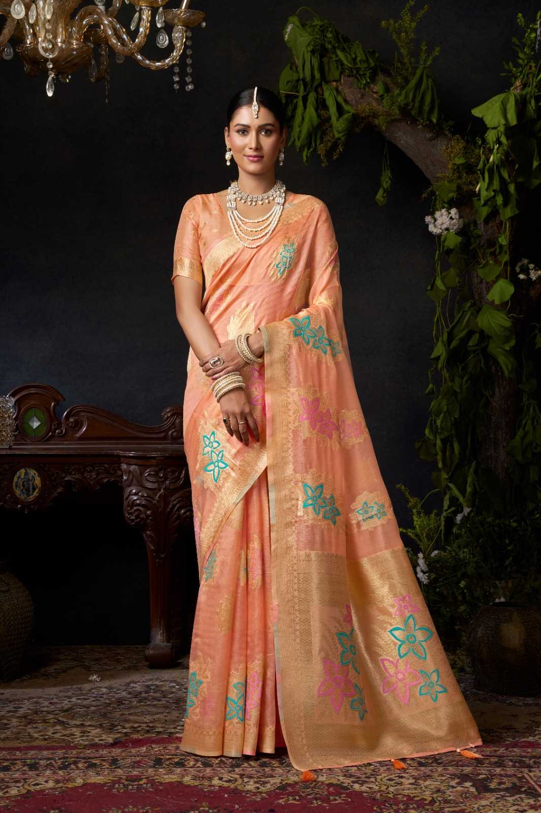 Organza Designer Saree